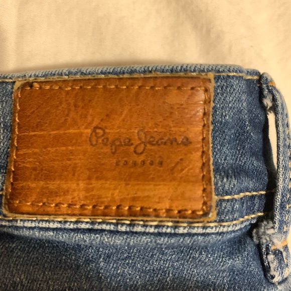 PEPE JEANS BUTTON UP DENIM SKIRT SIZE S - Picture 4 of 6